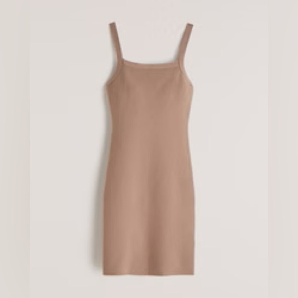 Abercrombie & Fitch Squareneck Mini Sweater Dress
